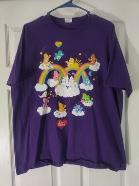 Care Bears Purple Graphic Tee